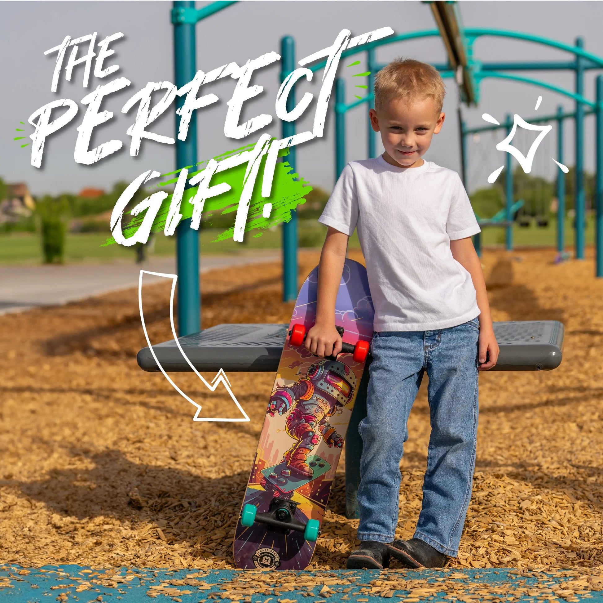 Beginner Skateboard for Kids and Teens – 31" Maple Deck – ABEC-5 Bearings – Easy to Ride –  LTR