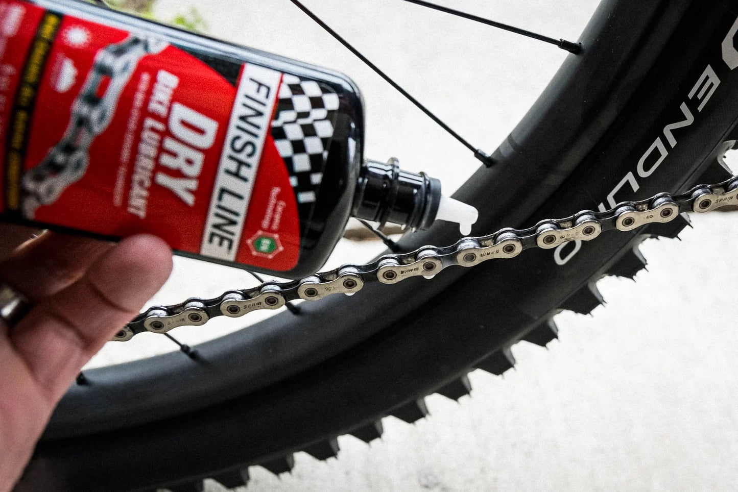 Dry Bike Lubricant with Non-Stick Ceramic Technology, 8 Oz.