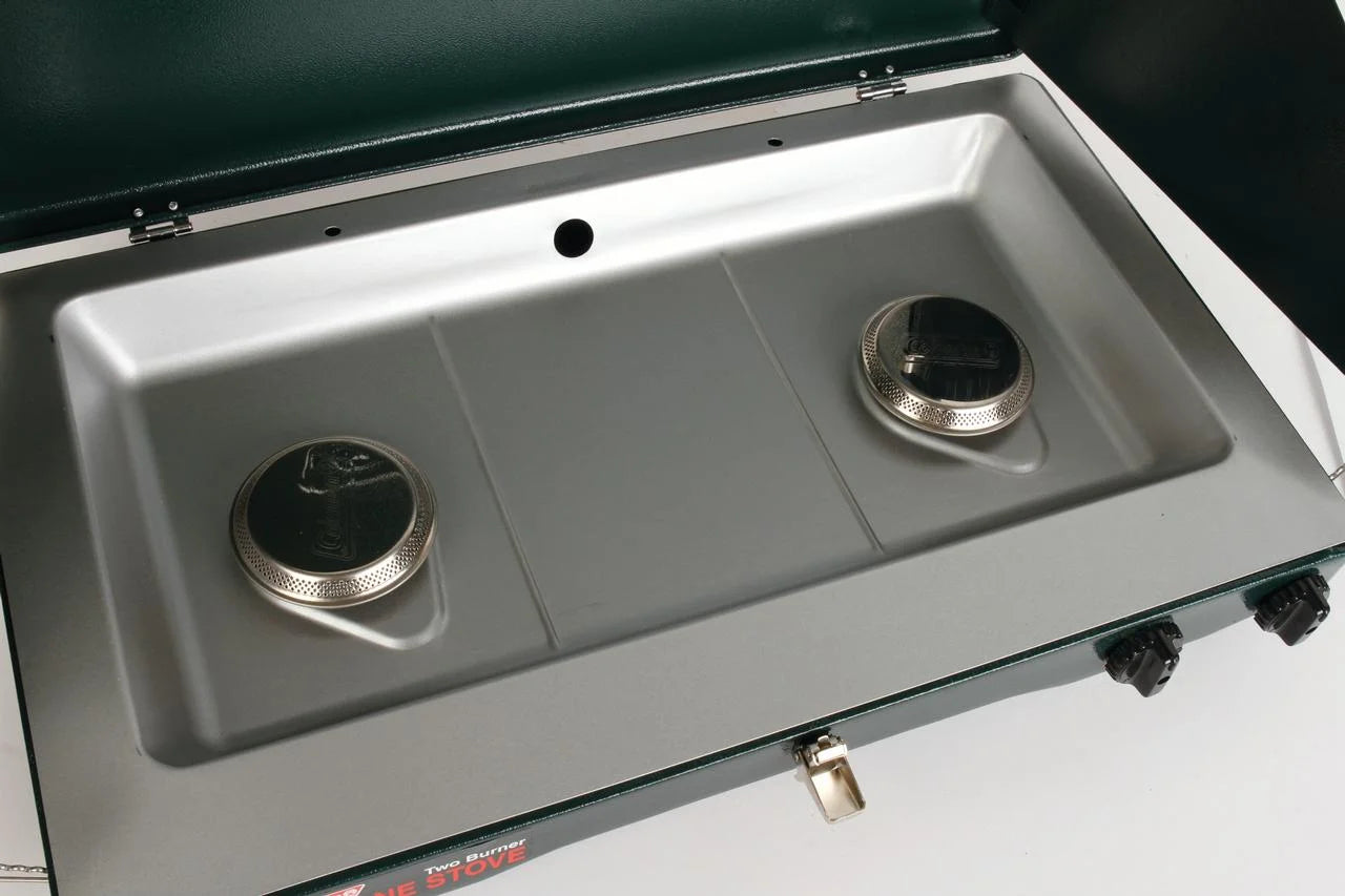 Matchlight 2-Burner Propane Stove, 10,000 BTU, Black