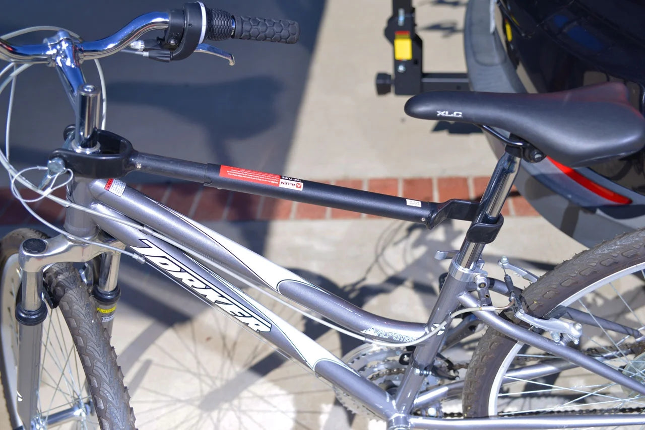 Bicycle Carrier Adaptor Bar, for Non-Conventional Bicycle Frames, Model 900B, Black