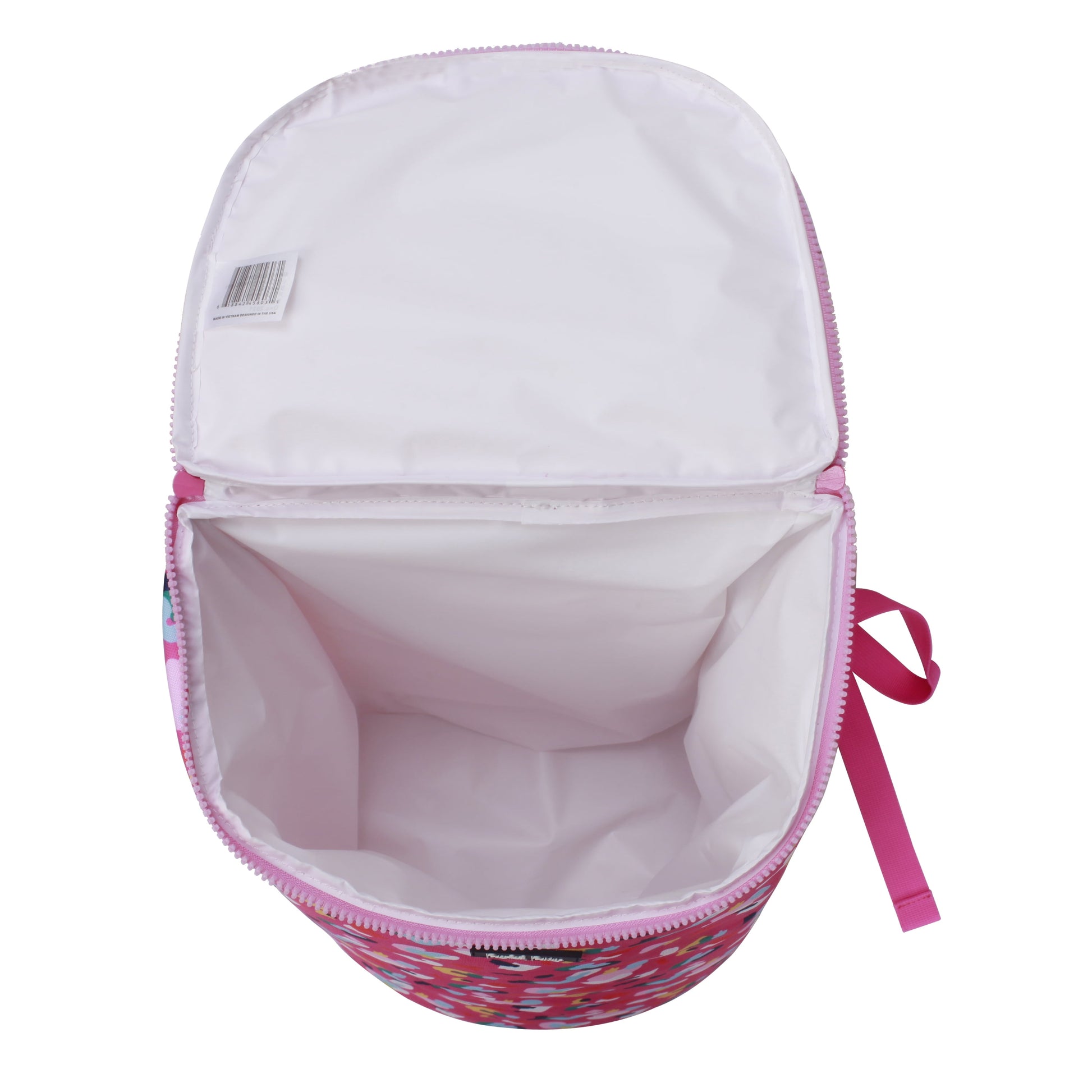Lovely Leopard Soft Backpack Cooler Pink