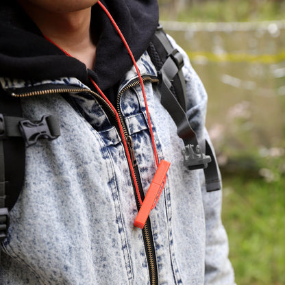 Flint and Steel Fire Starter, Portable Camping Tool, Model 5118, 1 Pack