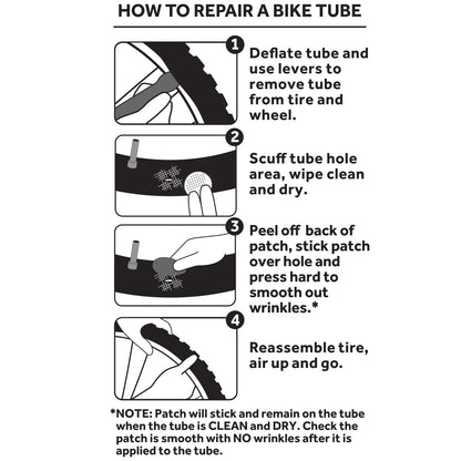 Tire Tackle Bike Tube Repair & Maintenance Kit - 20482