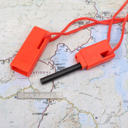 Flint and Steel Fire Starter, Portable Camping Tool, Model 5118, 1 Pack