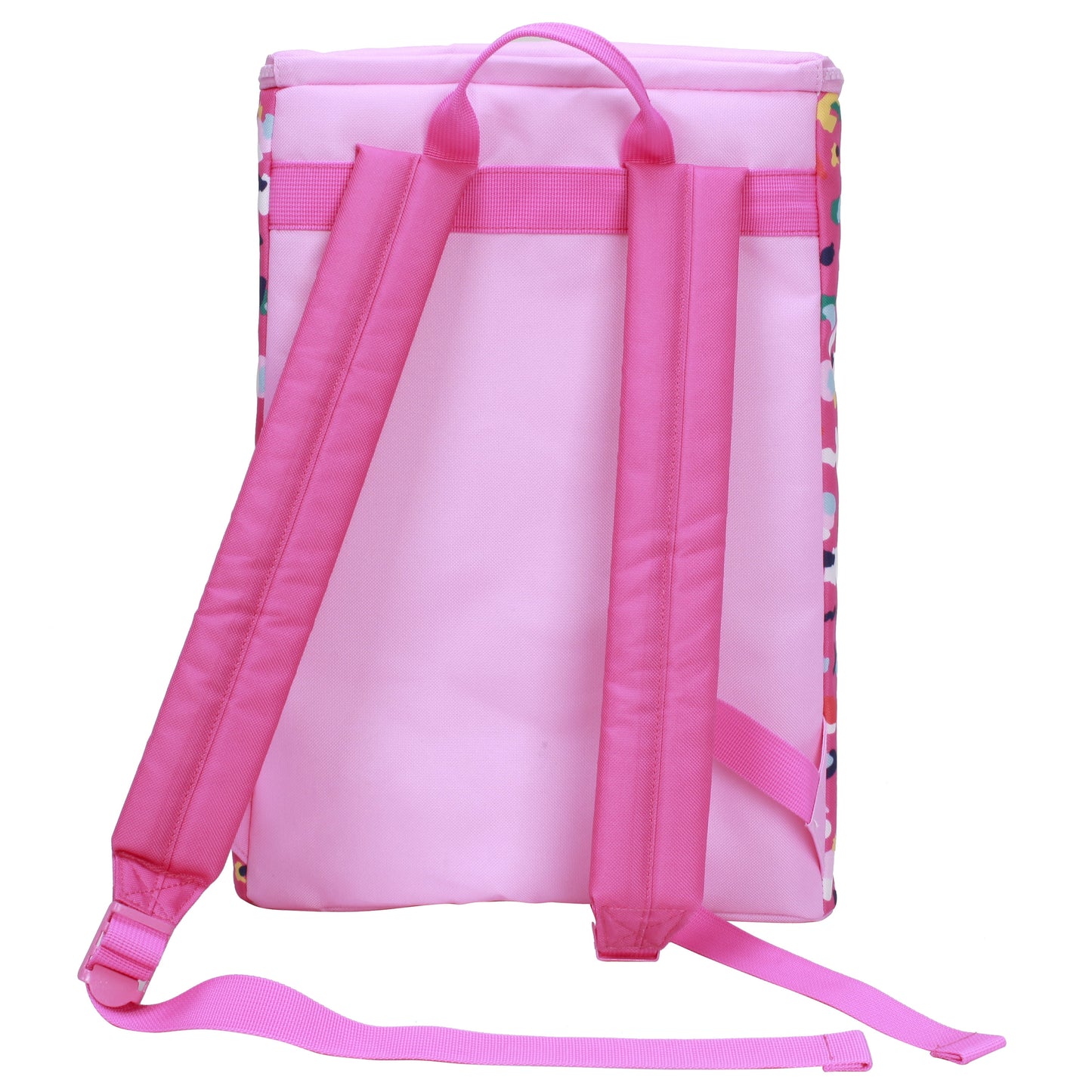 Lovely Leopard Soft Backpack Cooler Pink