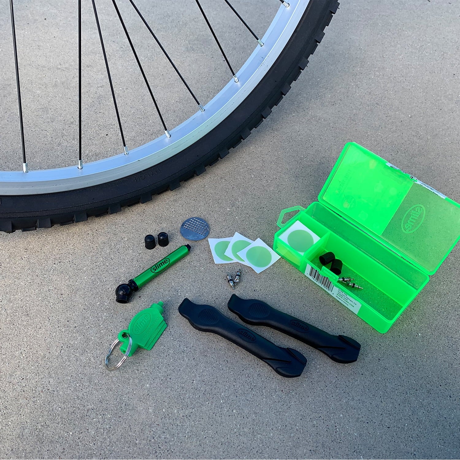Tire Tackle Bike Tube Repair & Maintenance Kit - 20482