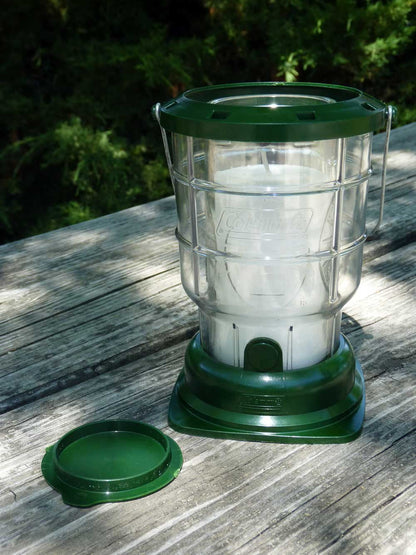 Citronella Candle Outdoor Lantern - 70+ Hours, 6.7 Ounce, Green