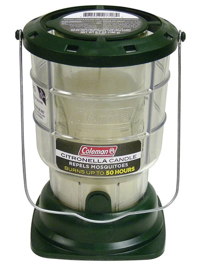 Citronella Candle Outdoor Lantern - 70+ Hours, 6.7 Ounce, Green